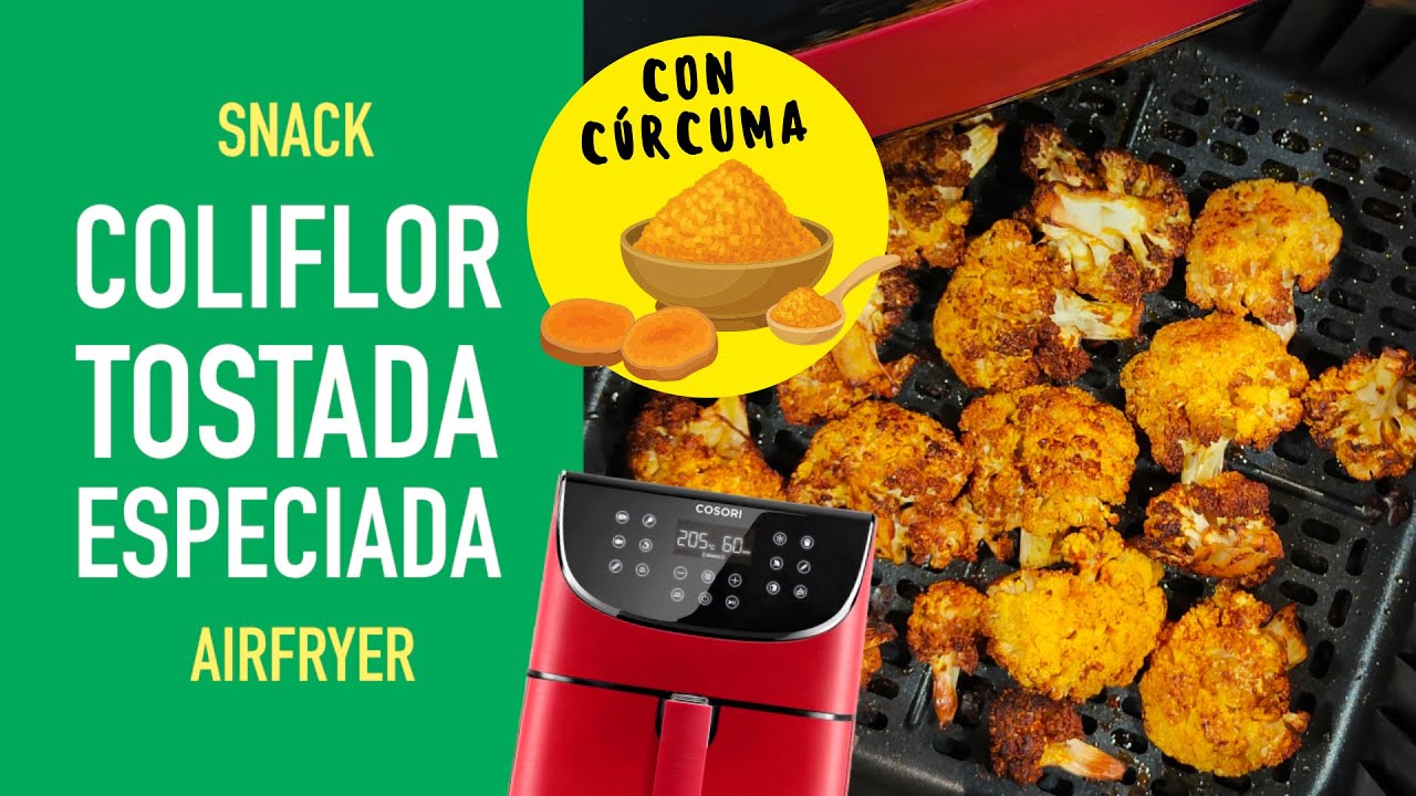 ¡Prepara deliciosas recetas de coliflor con tu Airfryer!