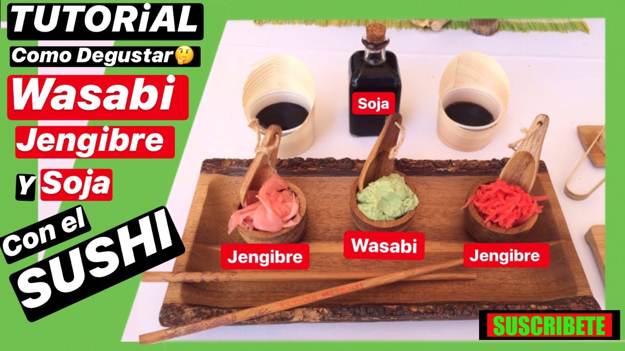 Wasabi, el picante más explosivo: ¡Descubre cómo comerlo correctamente en solo unos pasos!