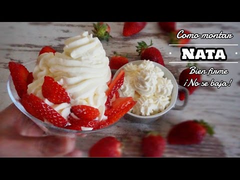 Consigue postres perfectos con el estabilizador de nata de Mercadona