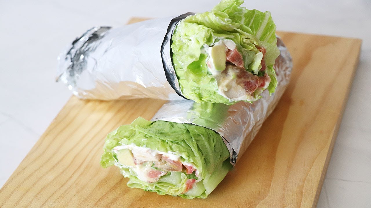 Crea burritos de pollo deliciosos y saludables con lechuga en casa