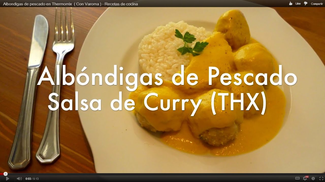 Deliciosas albóndigas de pescado hechas en Thermomix en solo 30 minutos