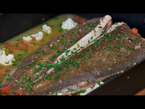 Delicioso lenguado al horno con vino blanco: una cena gourmet en casa