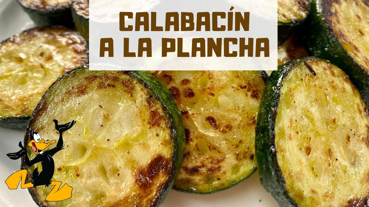 ¡Delicioso y saludable! Aprende a preparar receta de calabacín a la plancha en 30 minutos