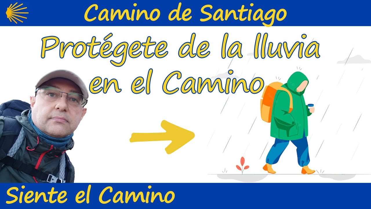 Prepárate para el camino de Santiago con el mejor chubasquero: ¡no te mojes!