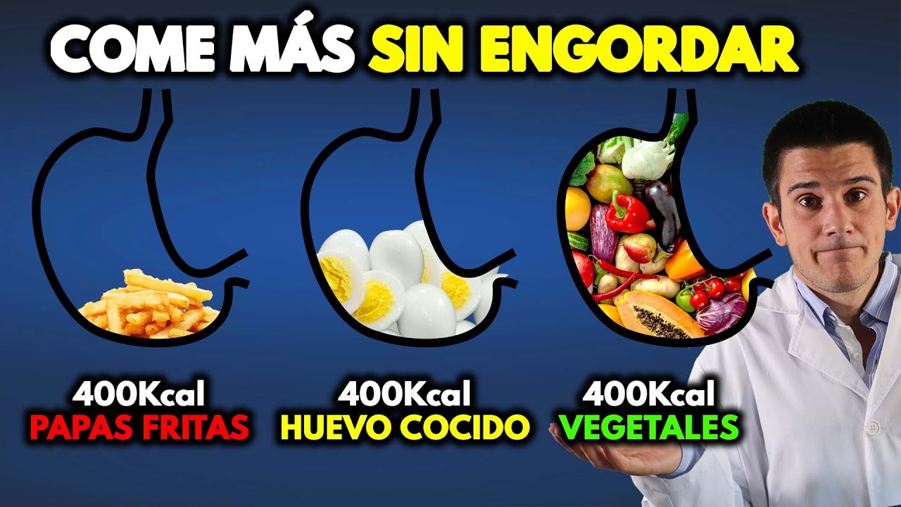 Conoce la comida saciante que no engorda