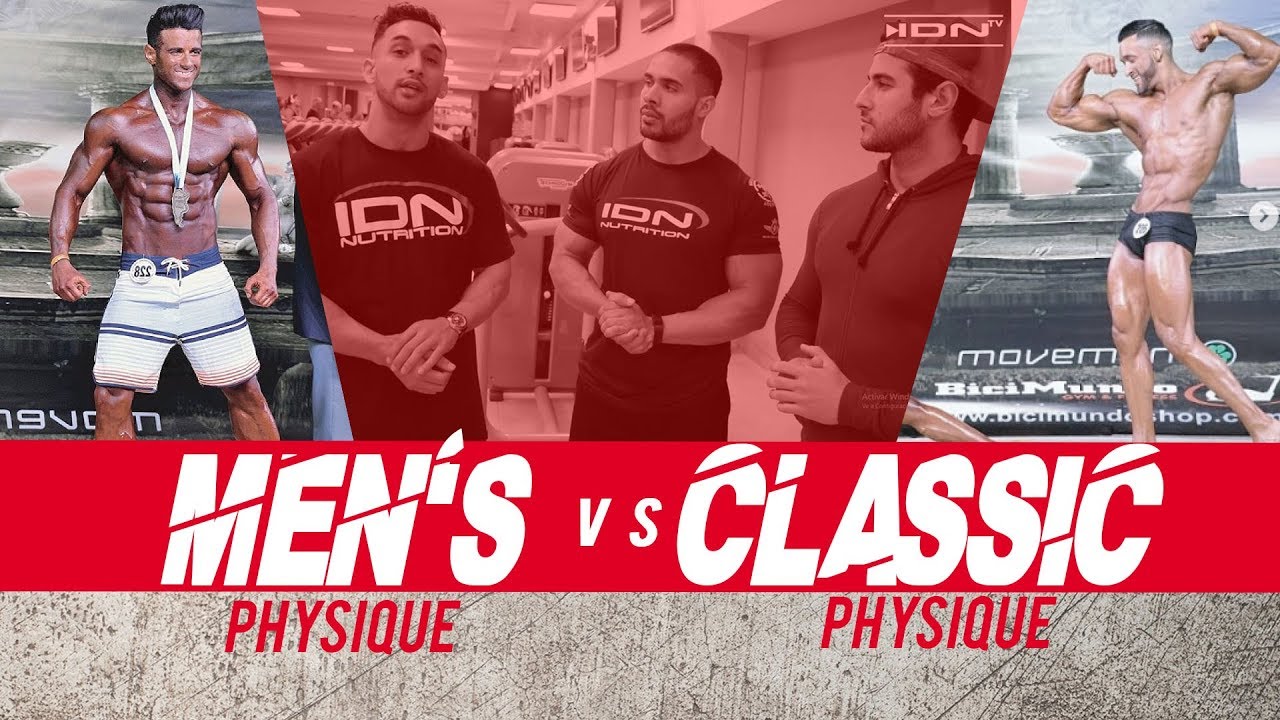 Descubre las impresionantes categorías de Mens Physique en competencias