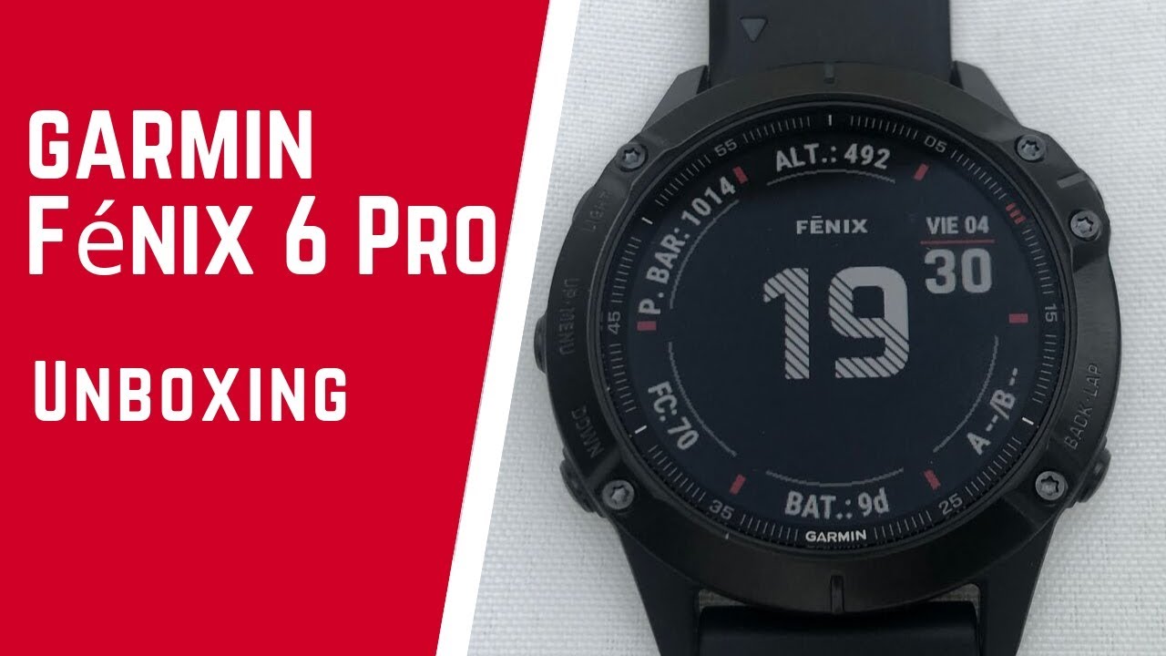 Descubre las impresionantes especificaciones del Garmin Fenix 6 Pro en 2021