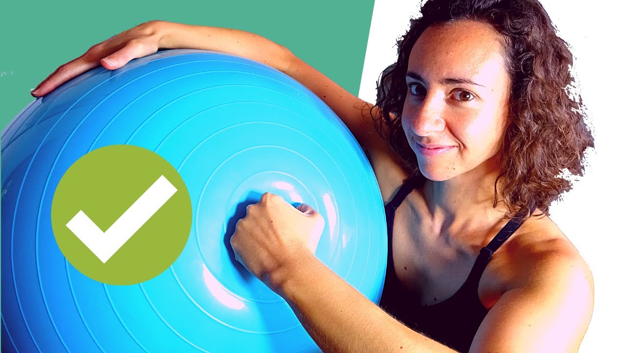 ¡Dile adiós al dolor de espalda con el tapon pelota pilates!