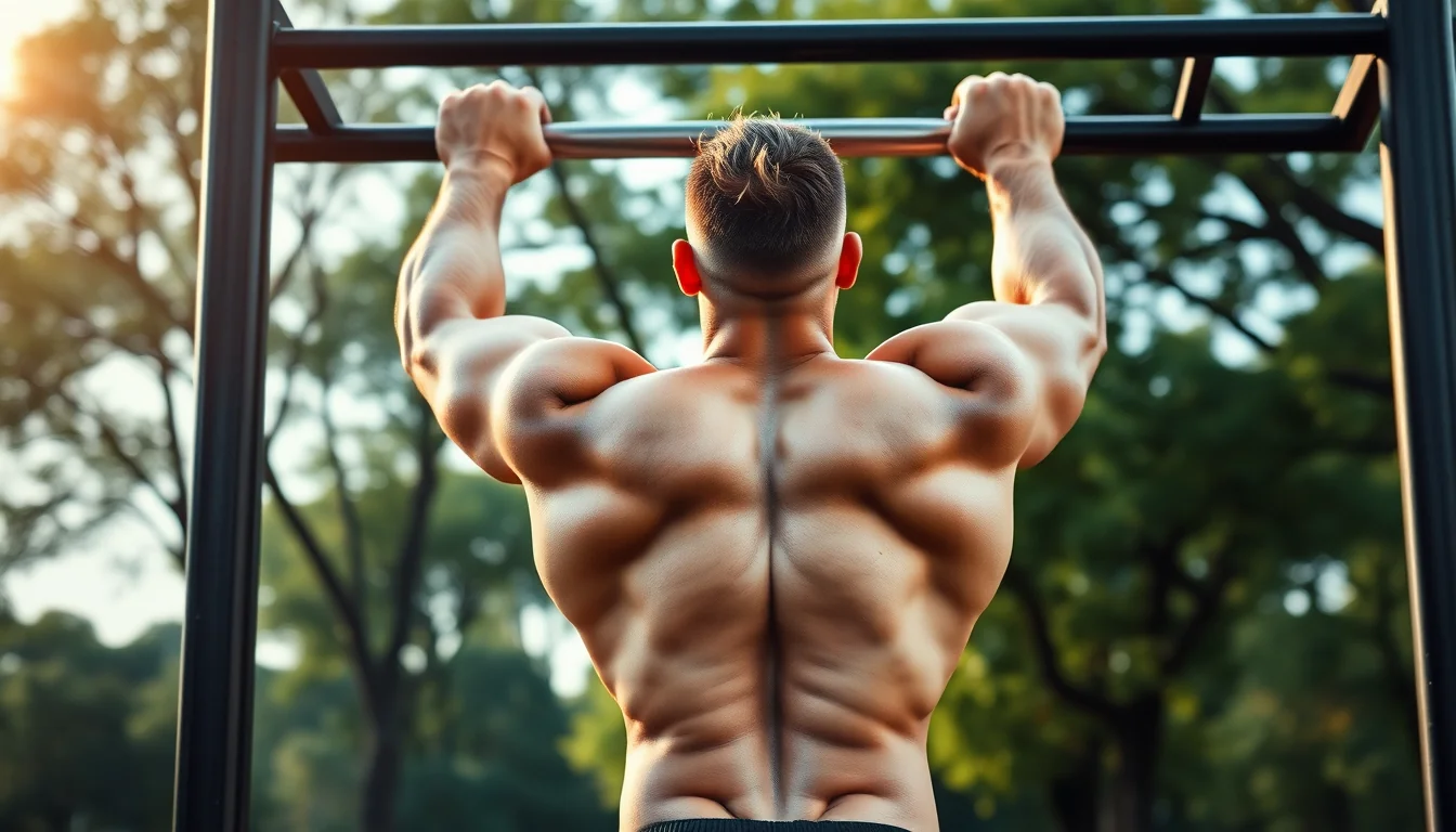 Fotografía de ¿a qué altura deberías poner la barra de dominadas? consejos clave para un entrenamiento efectivo. con equipamiento deportivo y técnica profesional