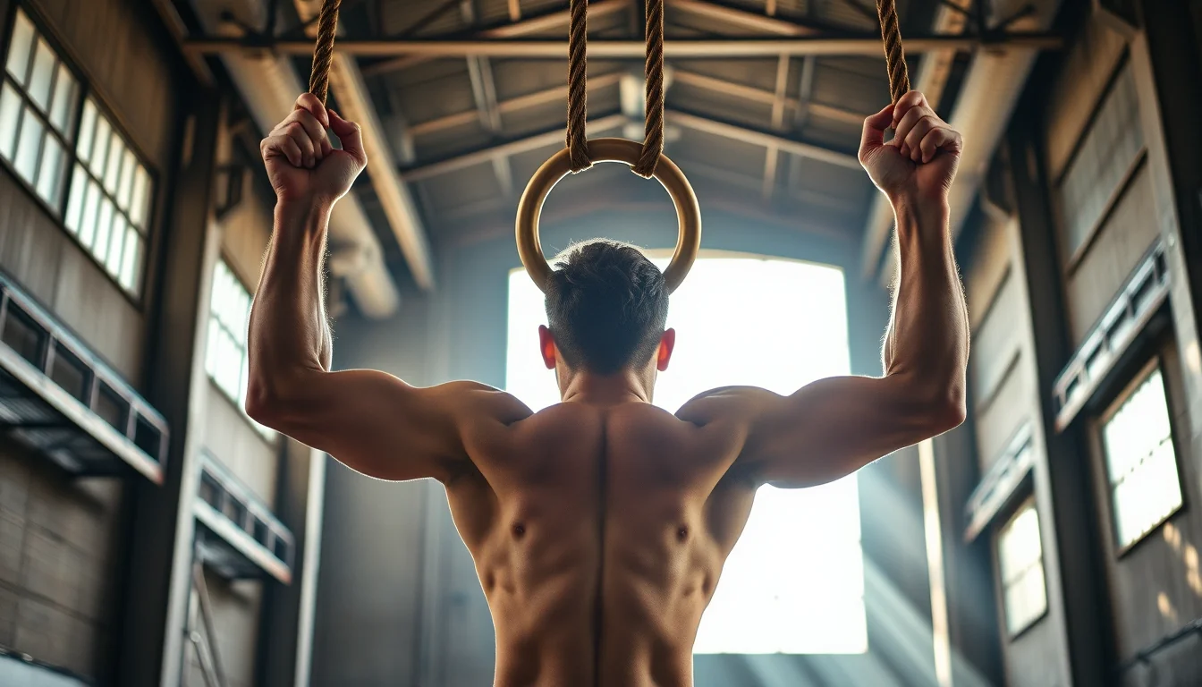 Fotografía de las medidas perfectas de las anillas de gimnasia: guía completa [2026] con entrenamiento y nutrición deportiva profesional