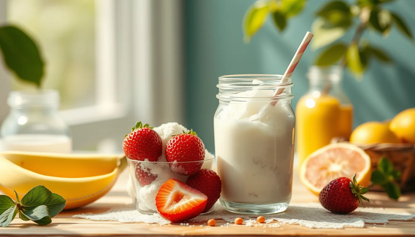 Fotografía documental de la nueva sensación del verano: helado de fruta congelada y leche: guía completa [2026] con enfoque profesional en salud, deporte y nutrición real