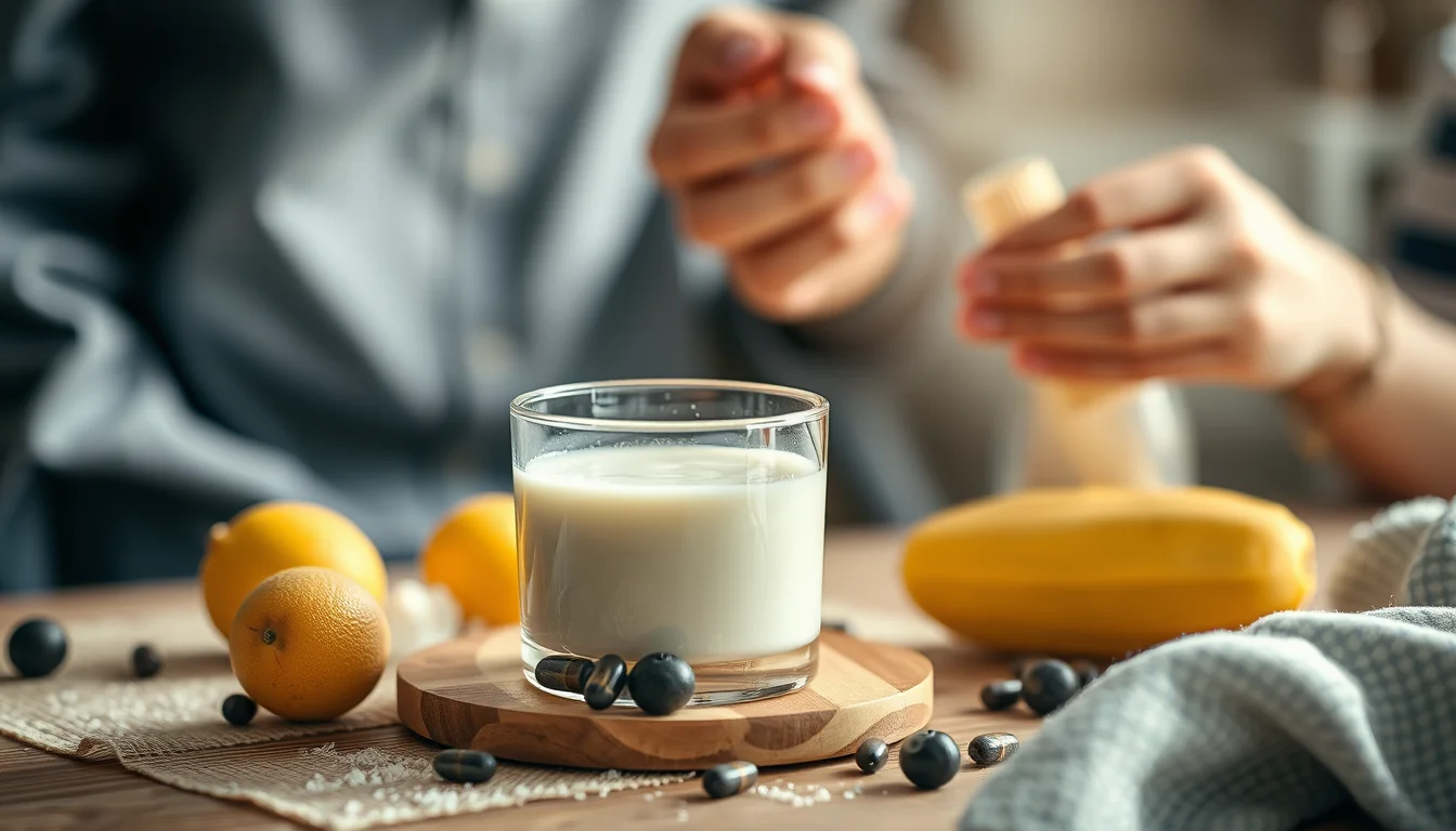 Fotografía documental de prueba el delicioso sustituto de la nata líquida en tus postres con enfoque profesional en salud, deporte y nutrición real