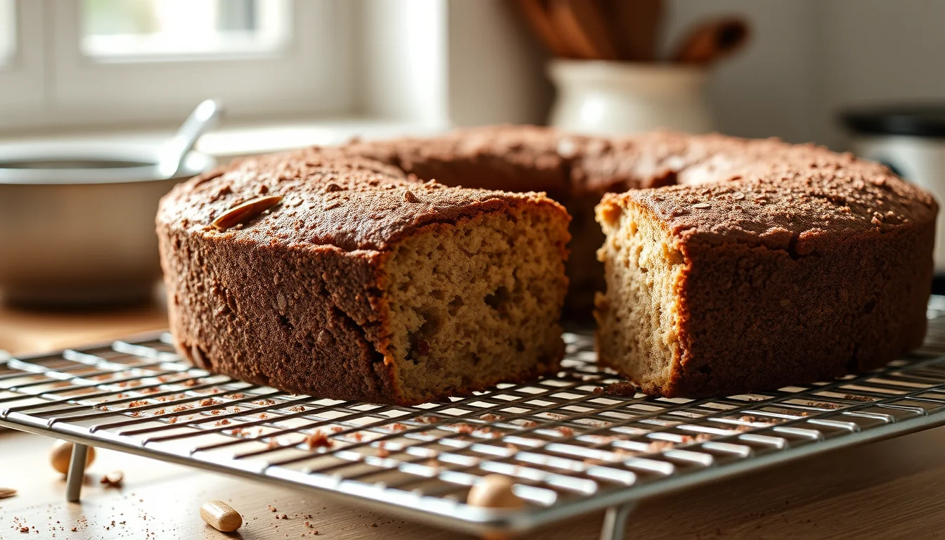 Fotografía documental de aprende a preparar un delicioso bizcocho de avena y manzana en casa 🍏🍰 #bizcochoavenaymanzana con enfoque profesional en salud, deporte y nutrición real