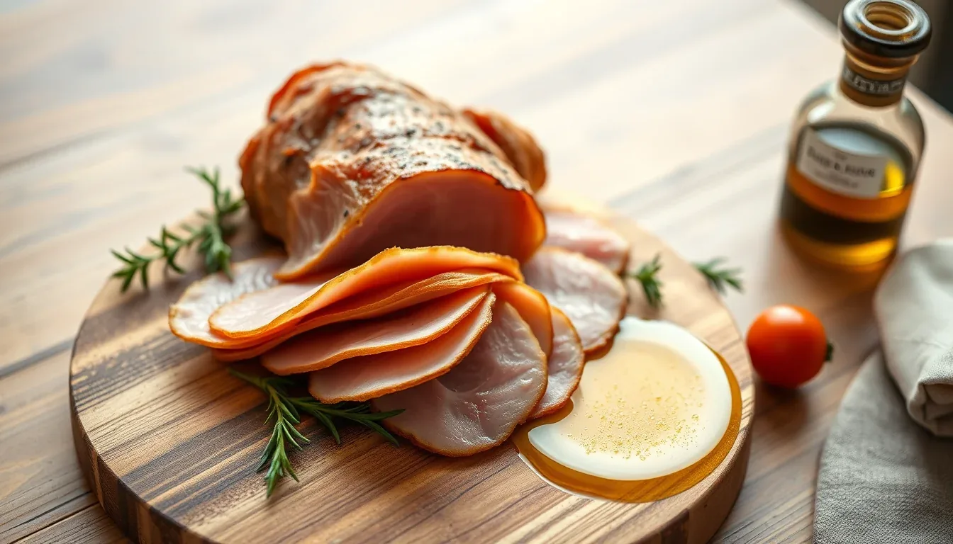 Fotografía documental de cuanta proteina tiene el jamon serrano con enfoque profesional en salud, deporte y nutrición real