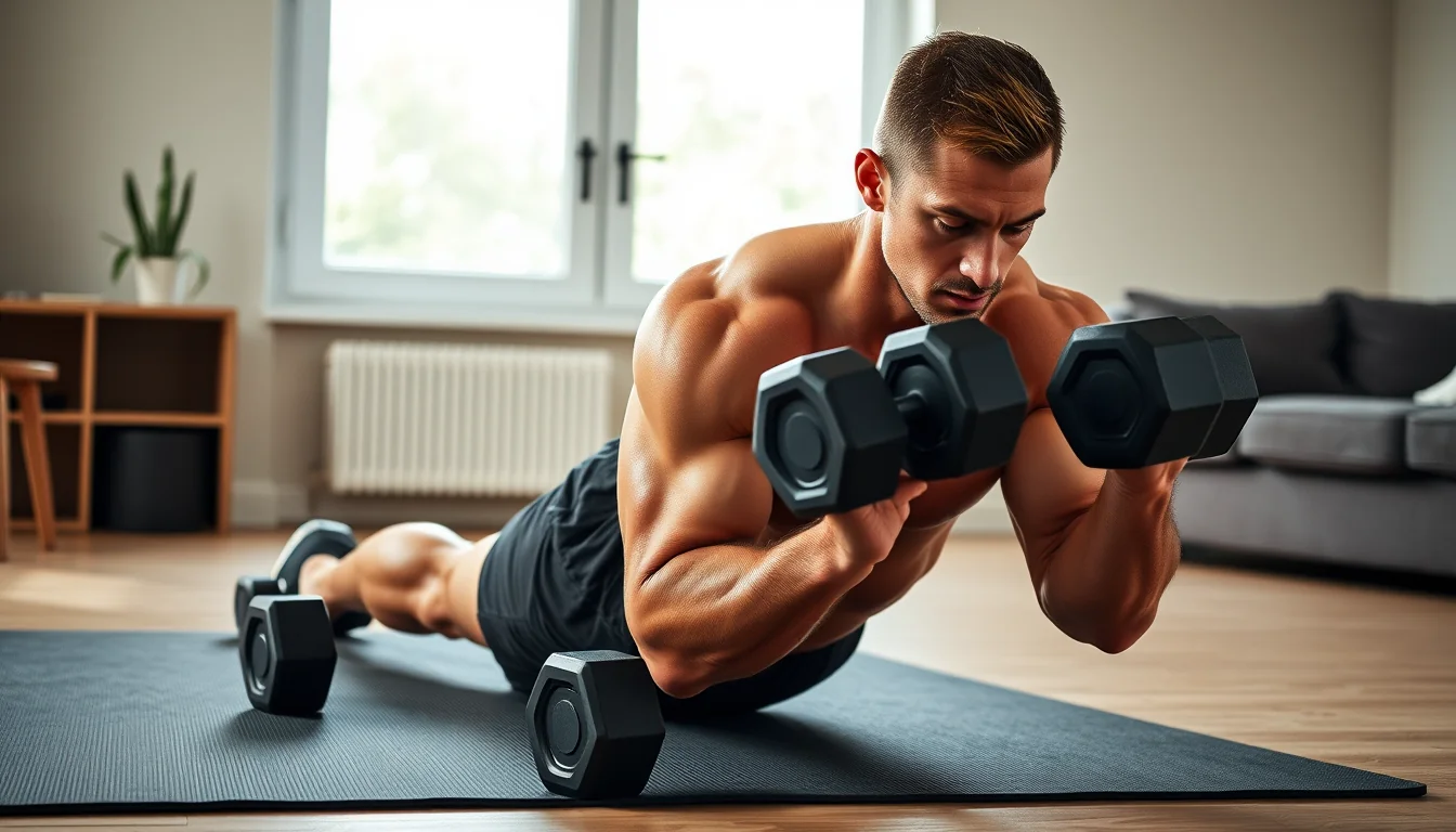 Tonifica tus brazos en casa con estos ejercicios de paralelas 17 Fotografía de tonifica tus brazos en casa con estos ejercicios de paralelas con equipamiento deportivo y técnica profesional