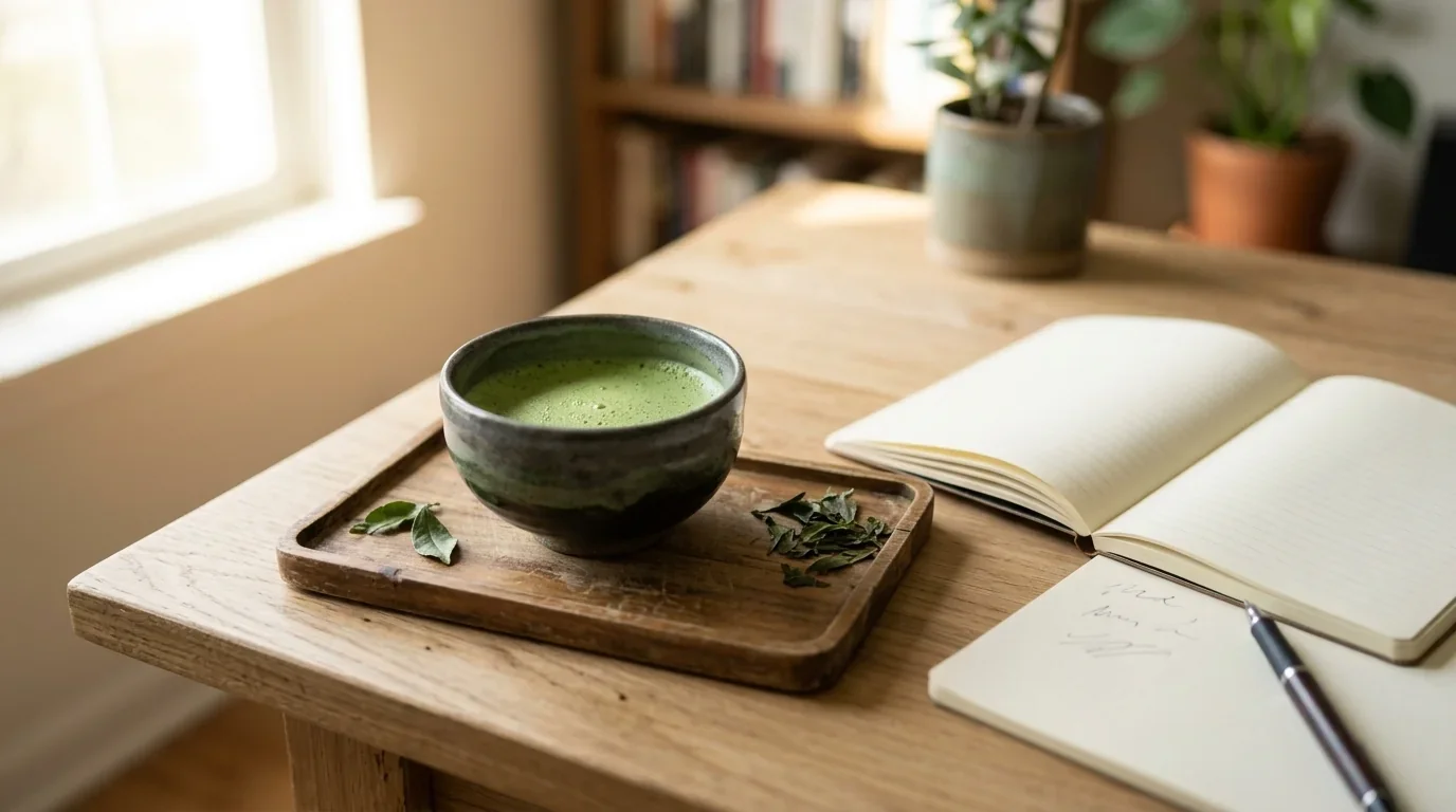Fotografía de el sabor único del flan de té matcha en casa: guía completa [2026] con entrenamiento y nutrición deportiva profesional