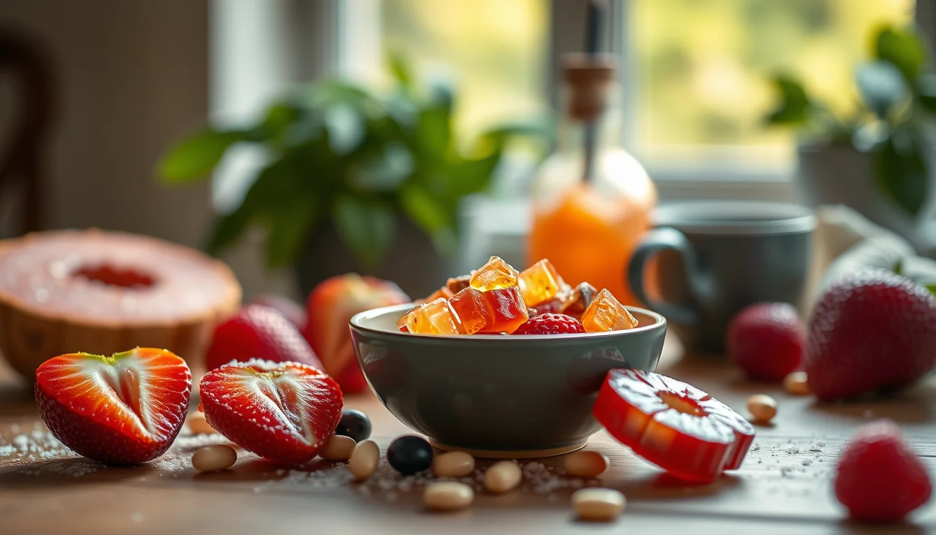 Deliciosos y saludables: Disfruta de los dulces Haribo sin azúcar 39 Fotografía documental de deliciosos y saludables: disfruta de los dulces haribo sin azúcar con enfoque profesional en salud, deporte y nutrición real