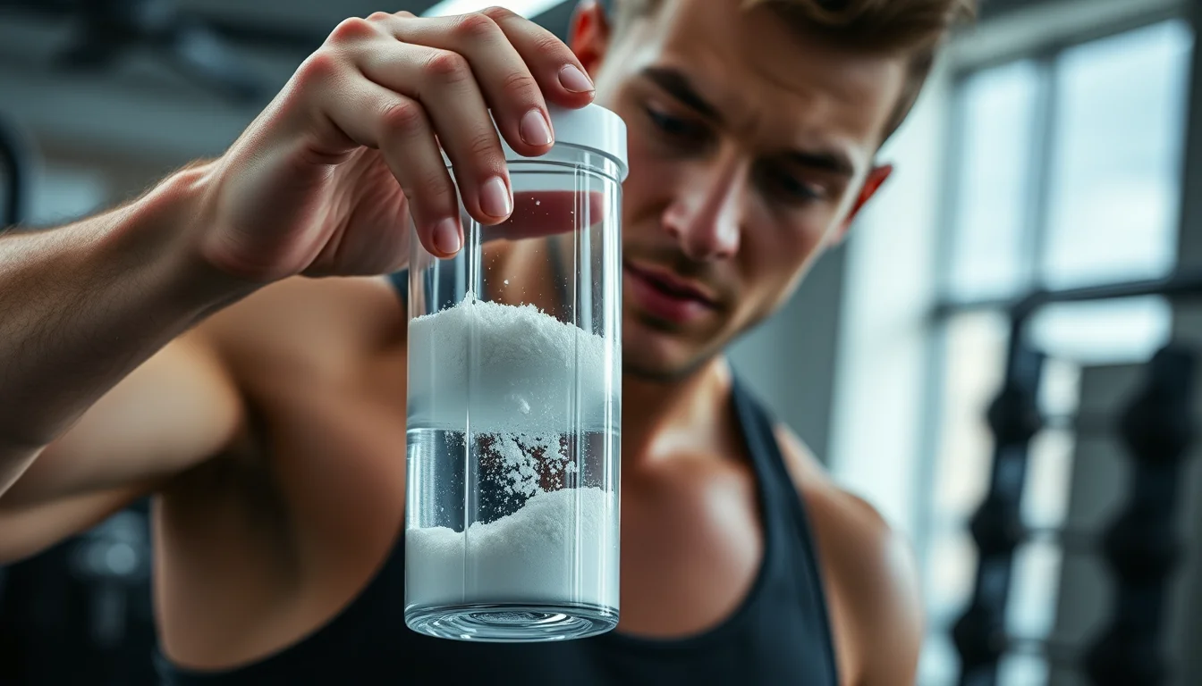 Fotografía de cómo la creatina podría estar causando la caída de pelo [guía 2026] con entrenamiento y nutrición deportiva profesional