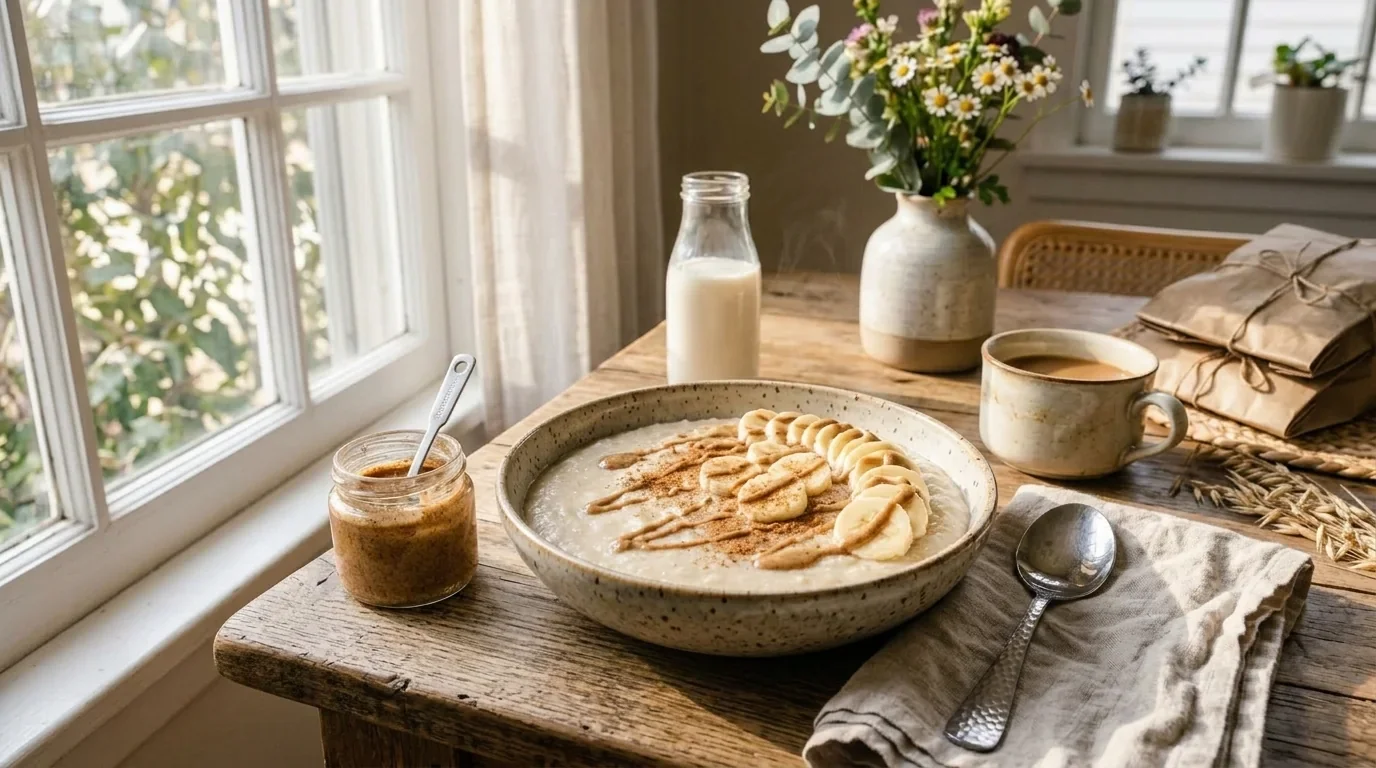 Fotografía de acelera tu pérdida de peso con la poderosa crema de arroz con entrenamiento y nutrición deportiva profesional