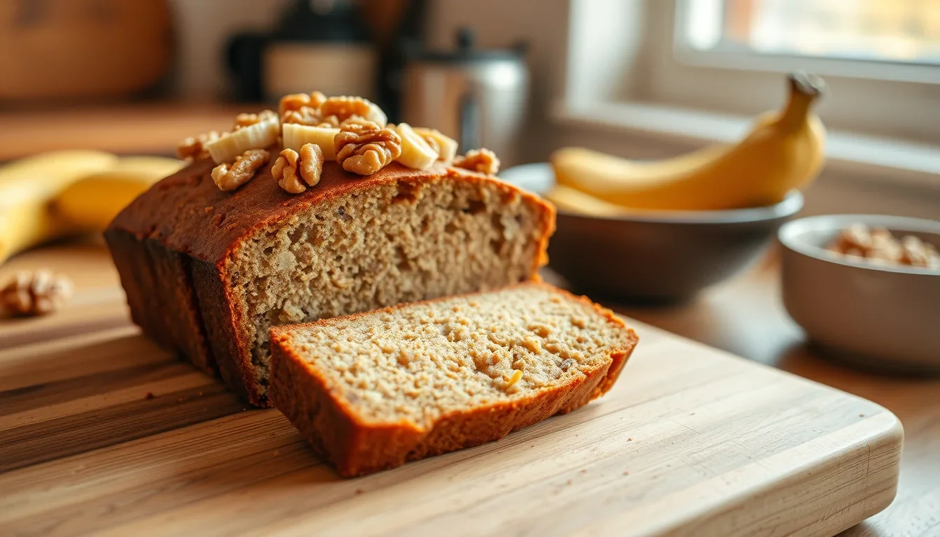 Fotografía de tortitas de avena y plátano blw: receta sin huevo para bebés con entrenamiento y nutrición deportiva profesional