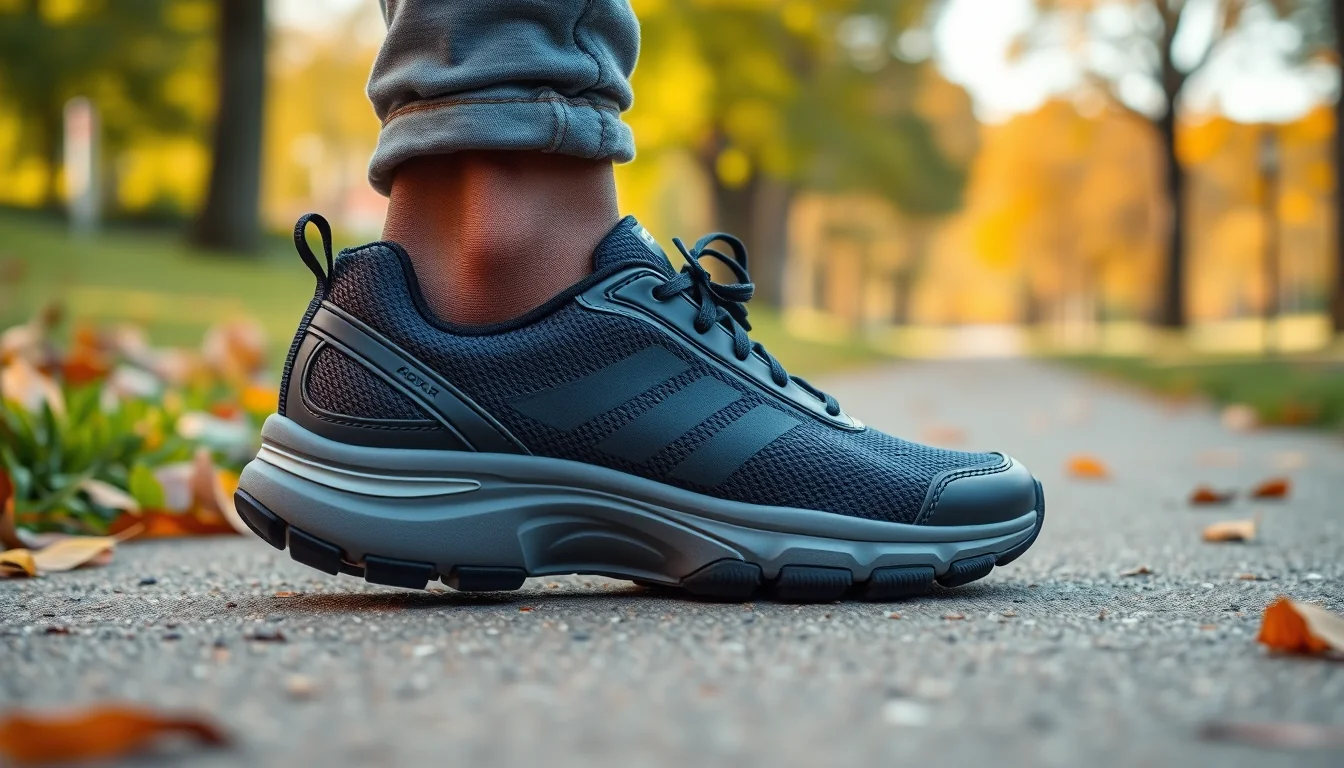 Fotografía de ¿tus zapatillas deportivas hacen ruido al caminar? descubre qué lo causa. con equipamiento deportivo y técnica profesional