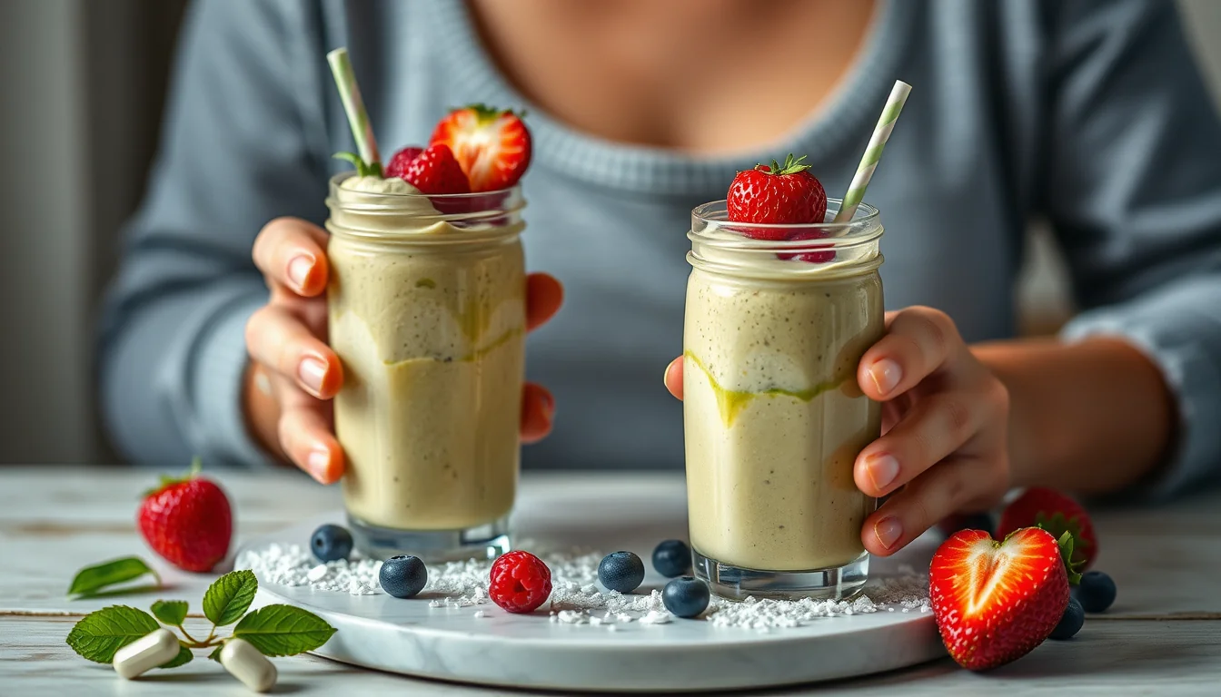 Prueba el irresistible batido de galleta Herbalife: ¡sabor y nutrición en cada sorbo! 5 Fotografía documental de prueba el irresistible batido de galleta herbalife: ¡sabor y nutrición en cada sorbo! con enfoque profesional en salud, deporte y nutrición real