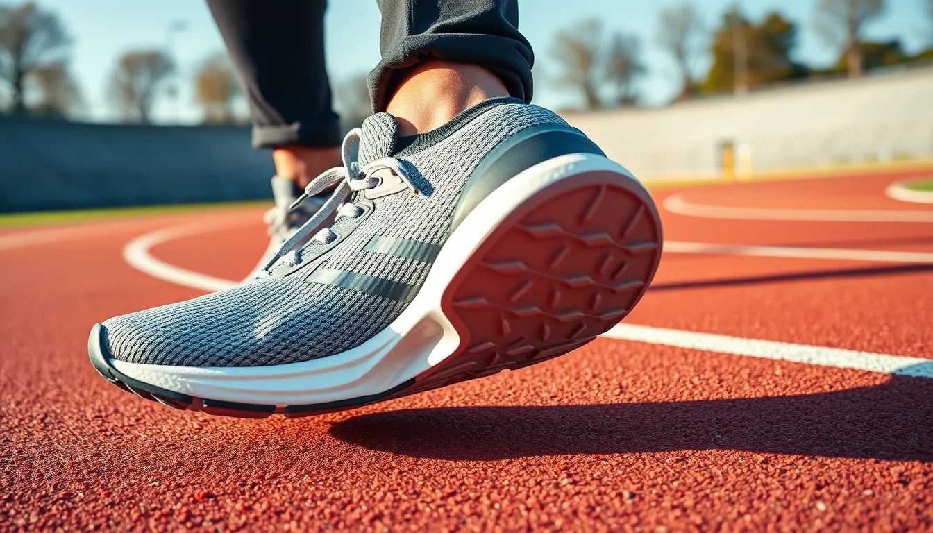 Fotografía de zapatillas para correr: la mejor opción para hombres pesados con entrenamiento y nutrición deportiva profesional