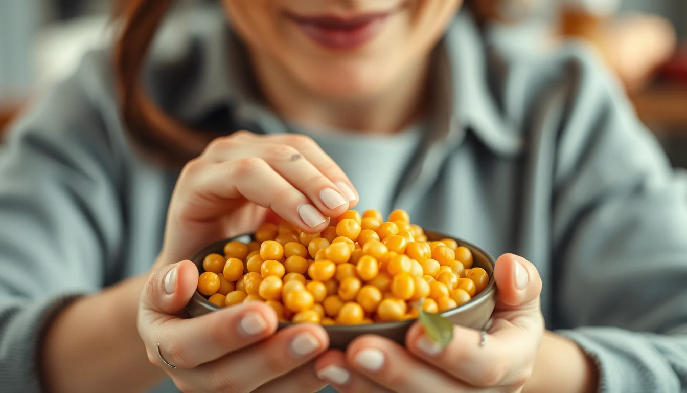 Fotografía documental de ¿cuántos garbanzos debemos comer? descubre la ración por persona con enfoque profesional en salud, deporte y nutrición real