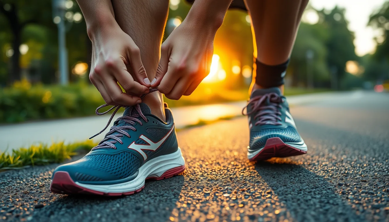 Fotografía de zapatillas running con horma ancha para correr sin molestias con equipamiento deportivo y técnica profesional