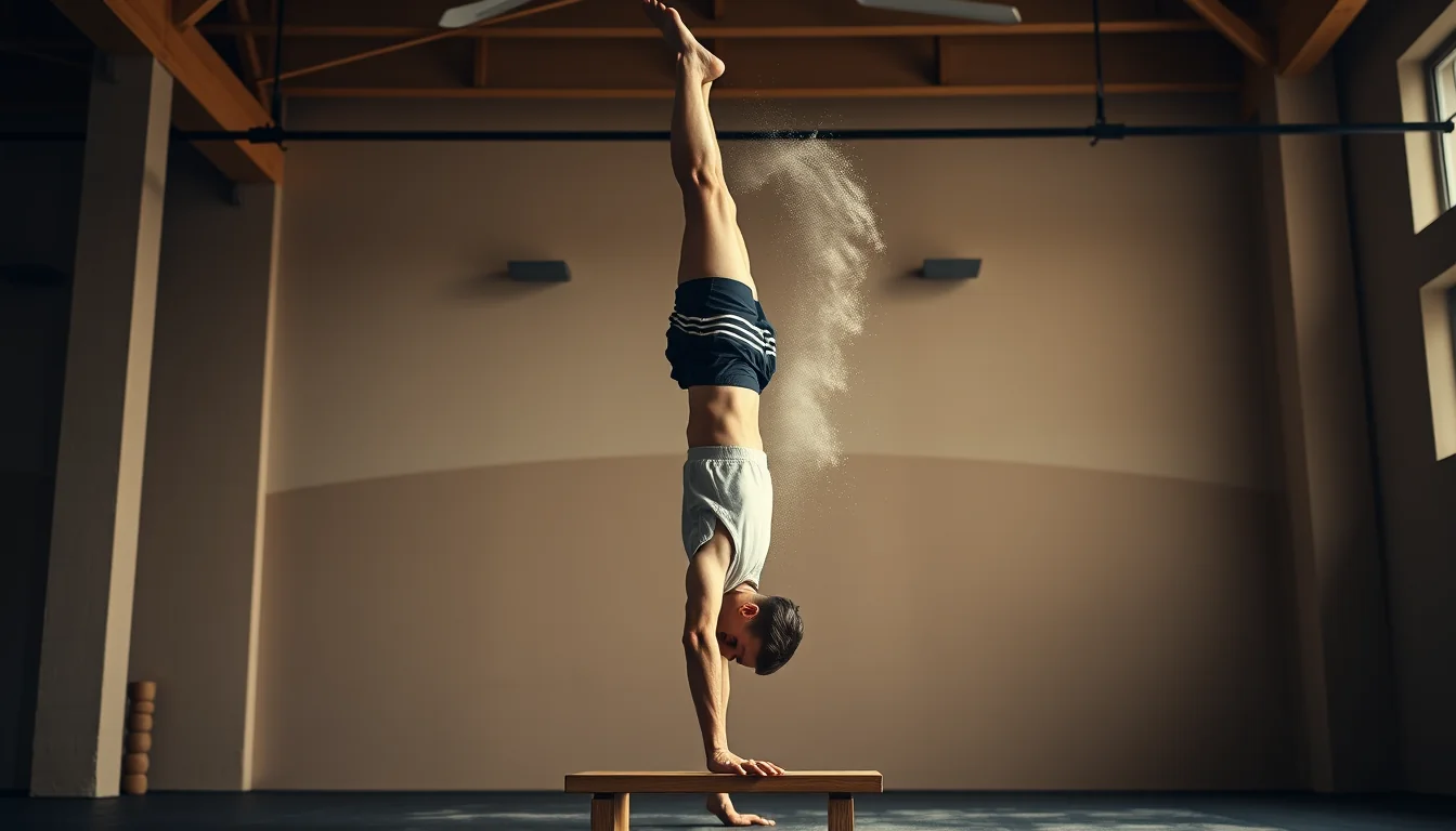 ¿Quieres impresionar en el gimnasio? Aprende cómo hacer un handstand perfecto 9 Fotografía de ¿quieres impresionar en el gimnasio? aprende cómo hacer un handstand perfecto con entrenamiento y nutrición deportiva profesional