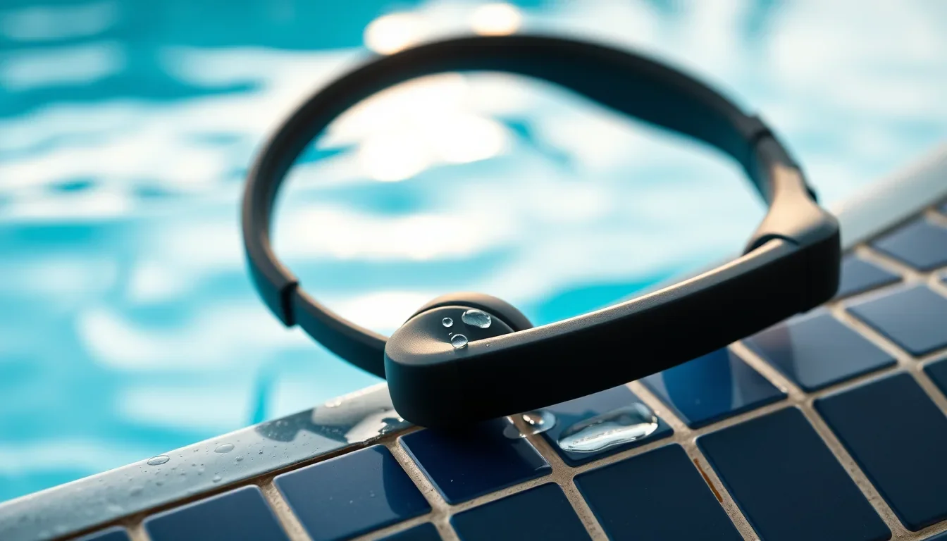 Fotografía de domina el agua con ejercicios de flotación en natación con entrenamiento y nutrición deportiva profesional
