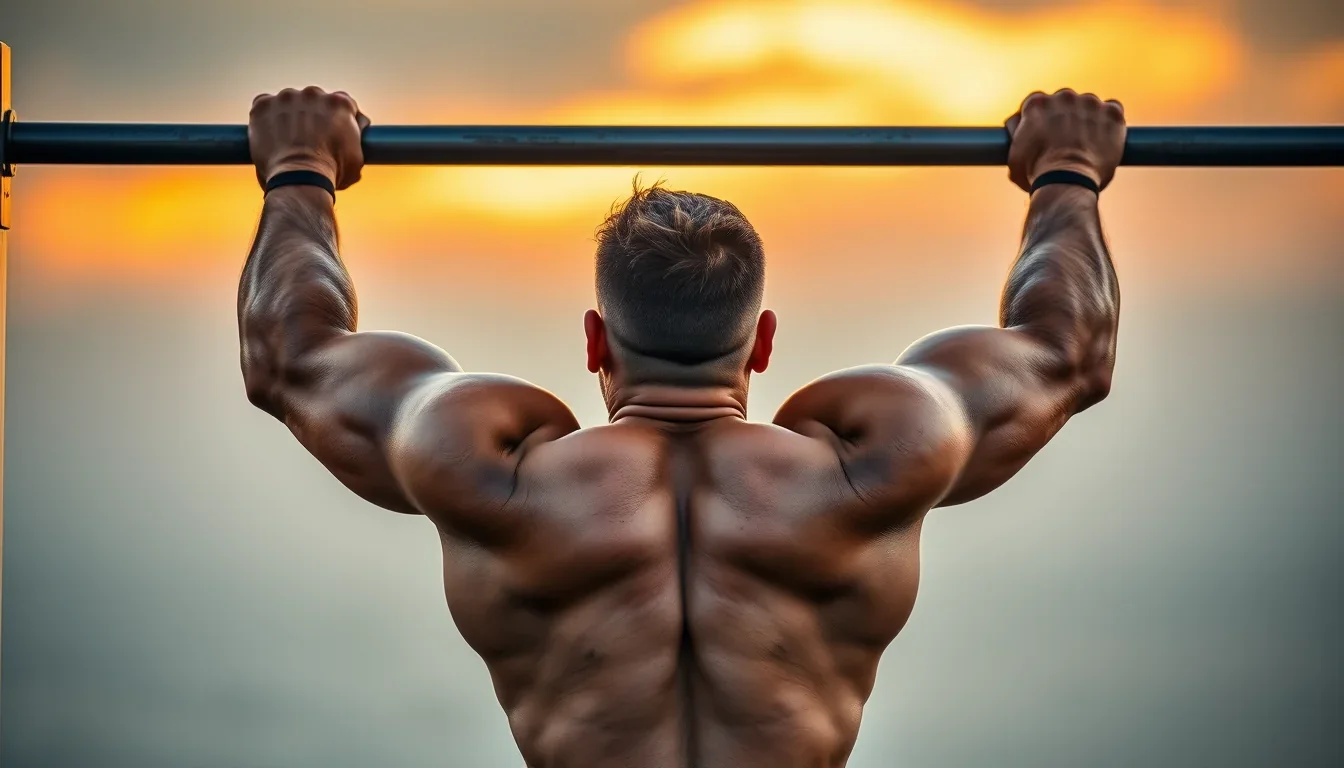 Fotografía de cómo lograr la progresión perfecta en dominadas en tan solo 4 semanas [guía 2026] con entrenamiento y nutrición deportiva profesional