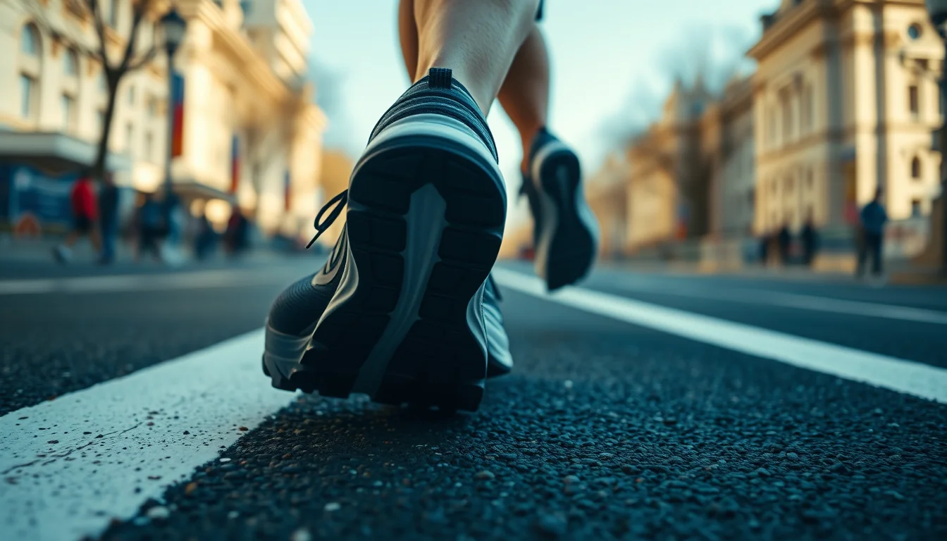 ¡Maximiza tu velocidad con las zapatillas de carbono para atletismo! 15 Fotografía de ¡maximiza tu velocidad con las zapatillas de carbono para atletismo! con equipamiento deportivo y técnica profesional