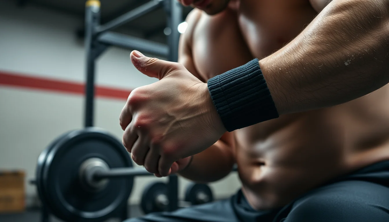 Fotografía de protege tus manos mientras entrenas con las muñequeras de mercadona con entrenamiento y nutrición deportiva profesional