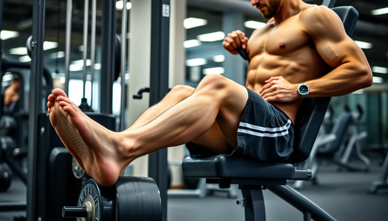 Fotografía de aprende a mejorar tu circulación estando sentado con el aparato para mover las piernas con entrenamiento y nutrición deportiva profesional