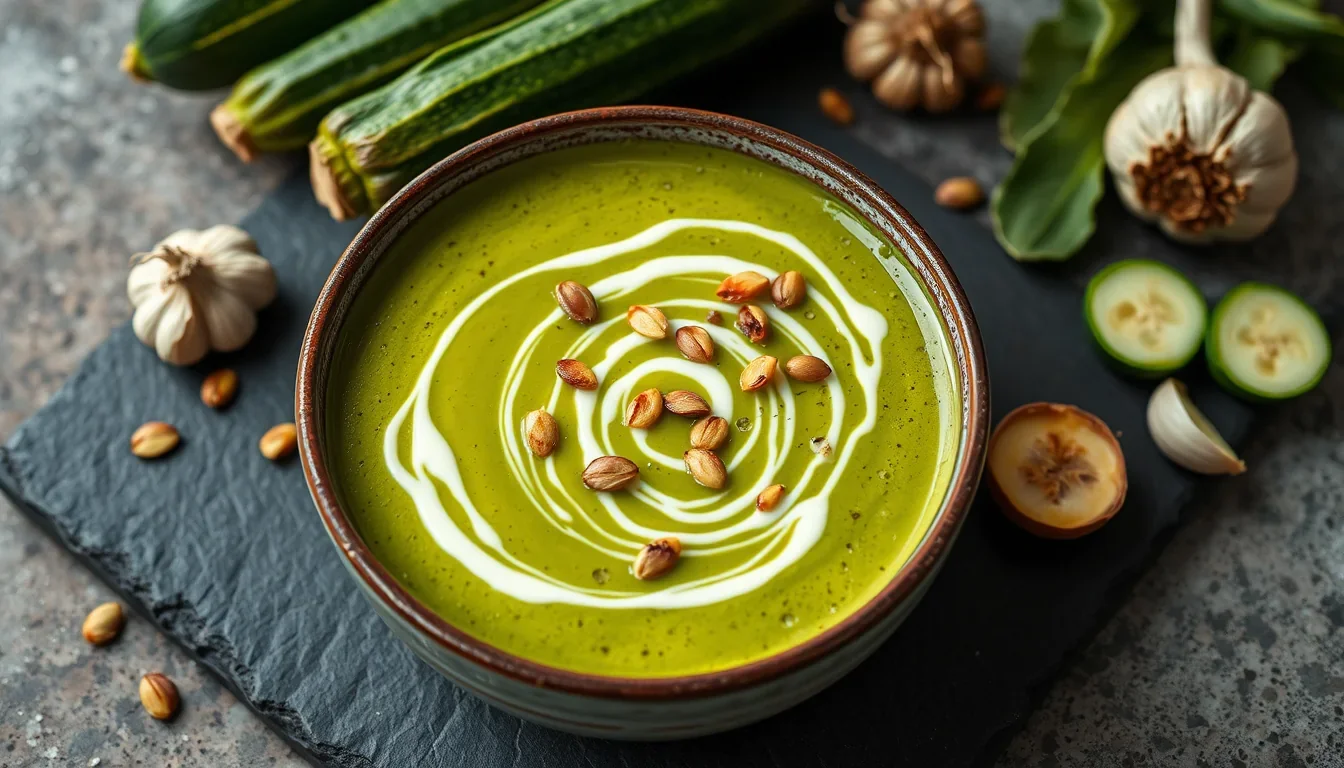 Deliciosa crema de calabacín keto para mantener una dieta saludable 17 Fotografía de deliciosa crema de calabacín keto para mantener una dieta saludable con entrenamiento y nutrición deportiva profesional