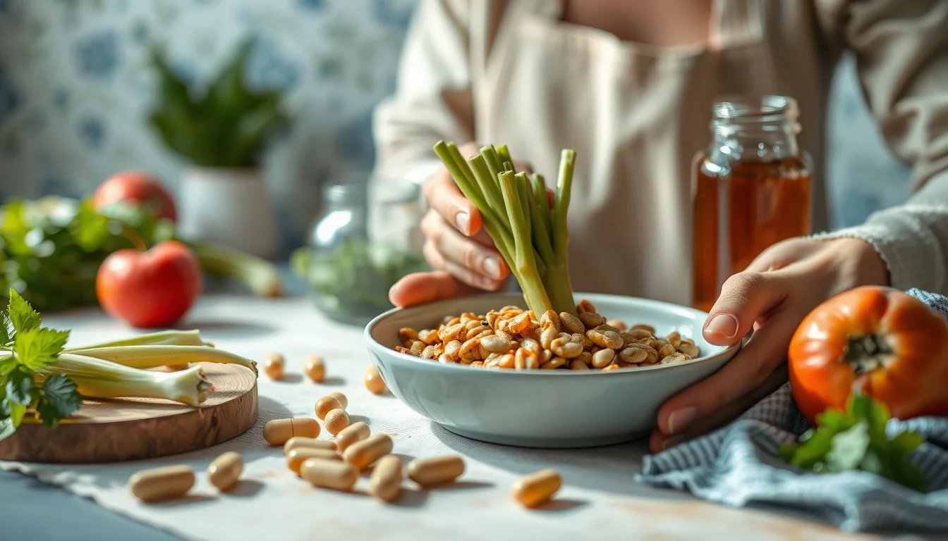 Fotografía documental de la fabada asturiana más fácil y rápida con alubias de bote con enfoque profesional en salud, deporte y nutrición real