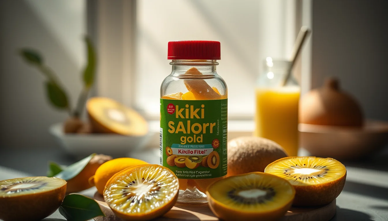 Fotografía documental de ¡disfruta del sabor más dulce! temporada de kiwi gold con enfoque profesional en salud, deporte y nutrición real