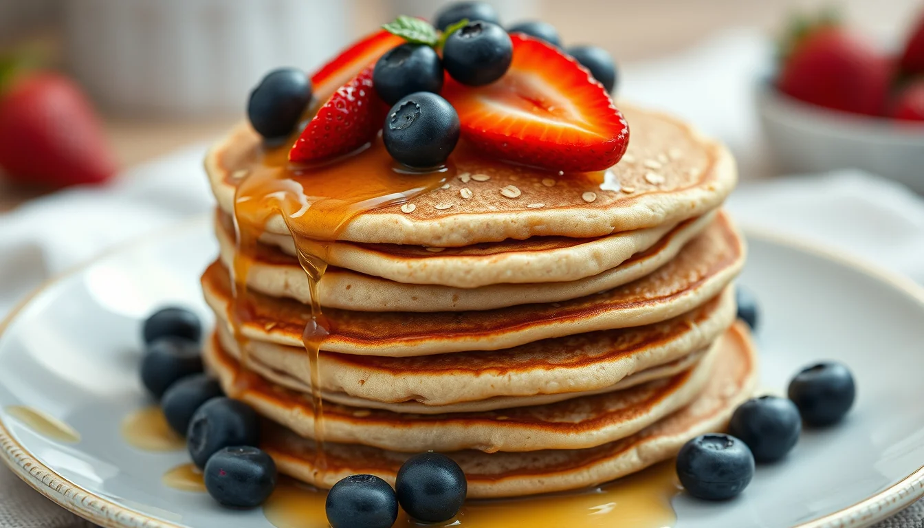 Deliciosas Tortitas Sin Mantequilla Ni Levadura En 20 Minutos 3 Fotografía documental de deliciosas tortitas sin mantequilla ni levadura en 20 minutos con enfoque profesional en salud, deporte y nutrición real